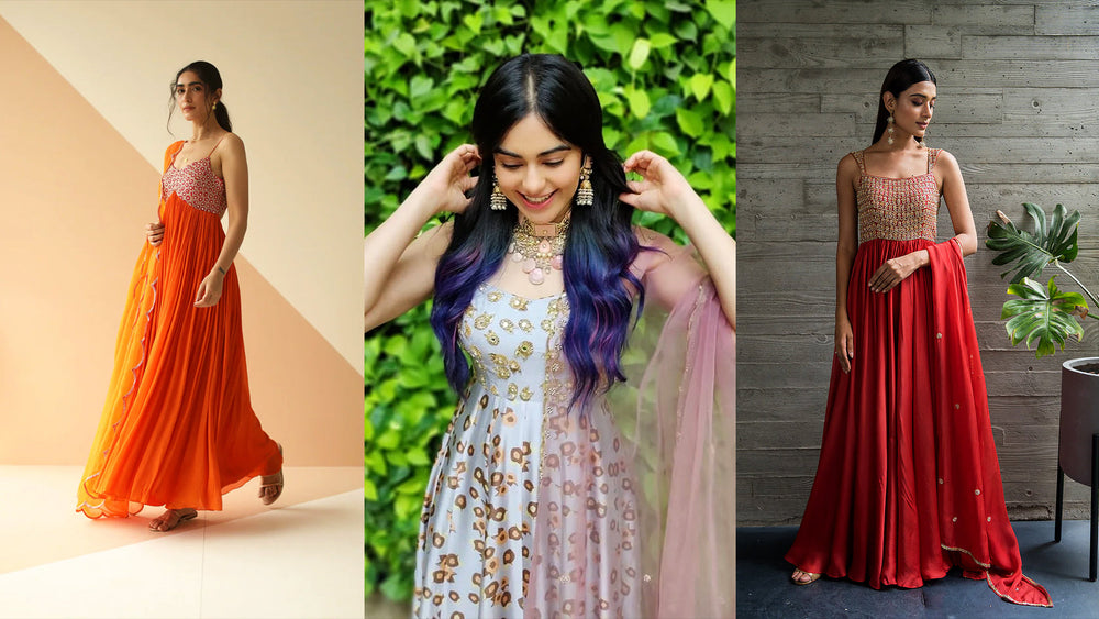 Celebrate Rakshabandhan in Style with Designer Anarkali Suits from Ease Studio