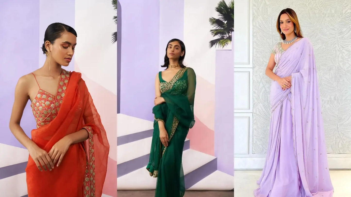 Pre-Stitched Sarees vs Traditional Sarees: Which One Should You Choose?