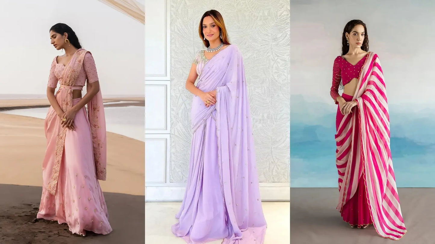 Why Semi-Stitched Sarees Are the Future of Indian Ethnic Wear