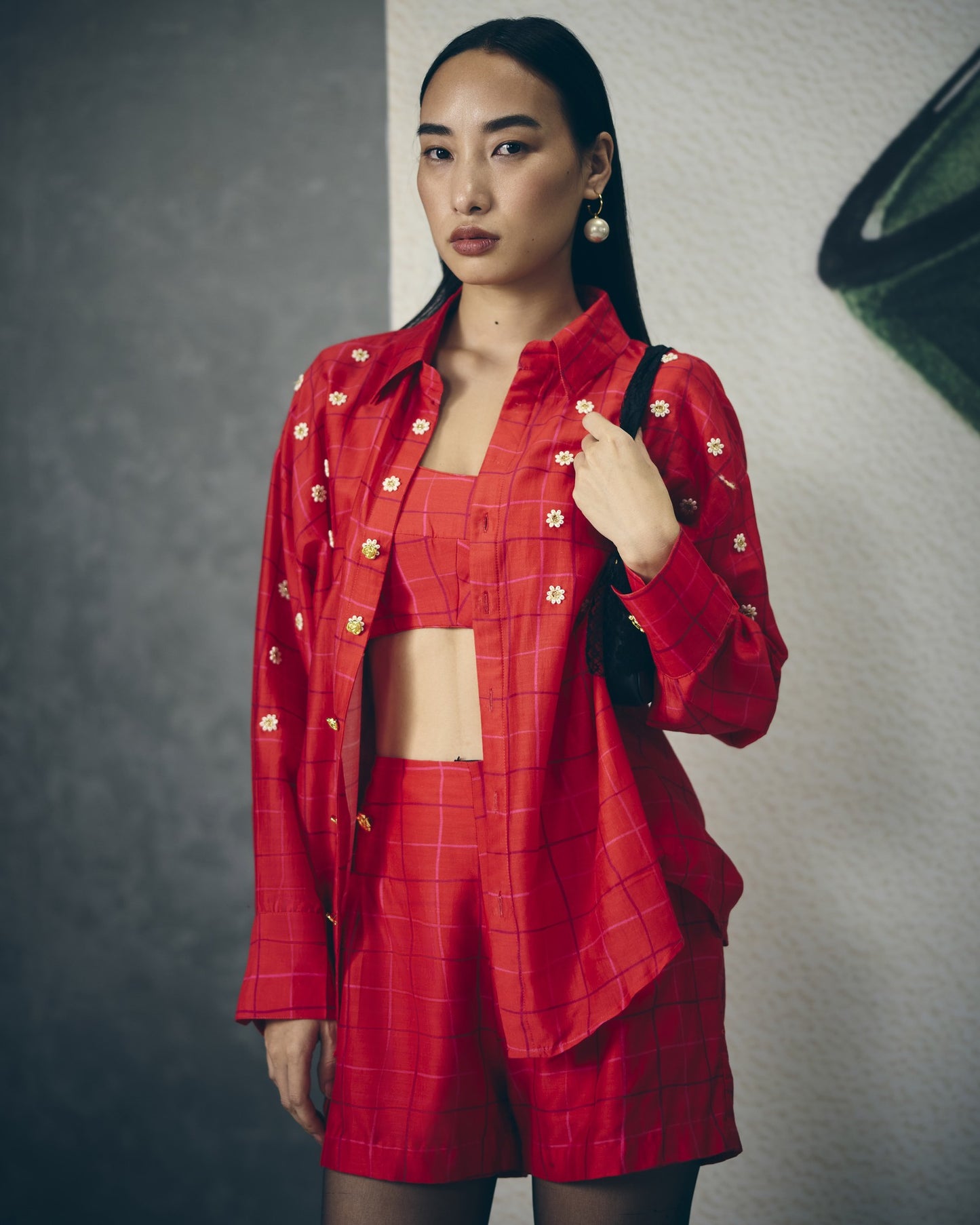 NORI SHIRT SET | EC-CS-EPH26-24-Red