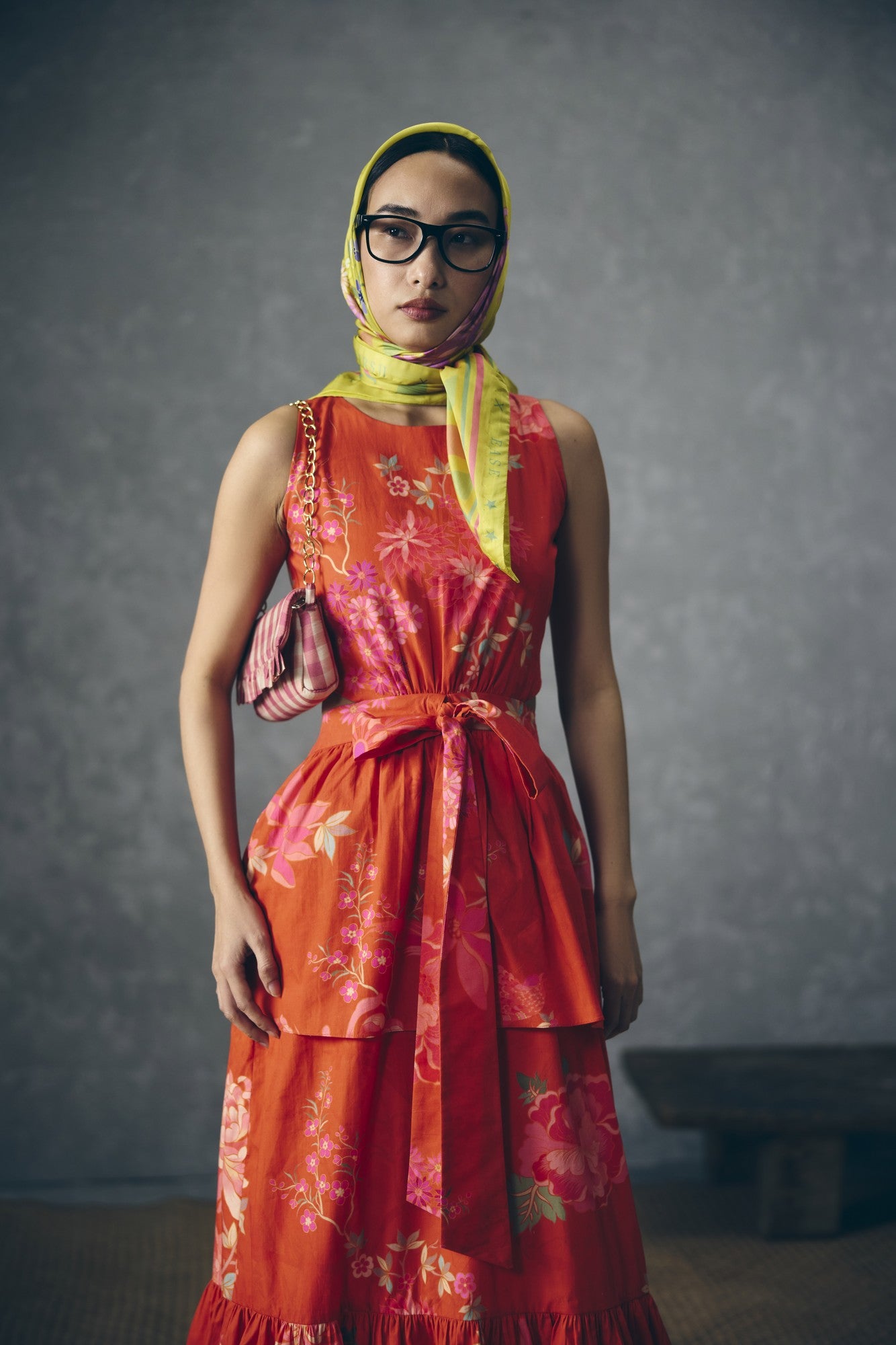 SELORA DRESS | EC-LD-EPH26-43-Rust
