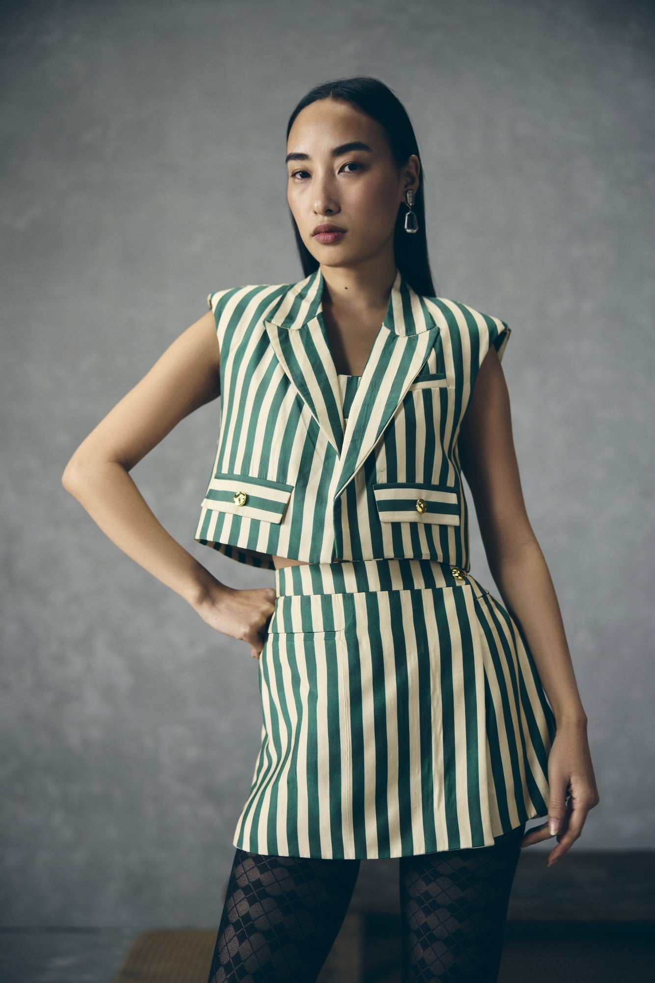 MORI SKORT SET | EC-CS-EPH26-44-Green