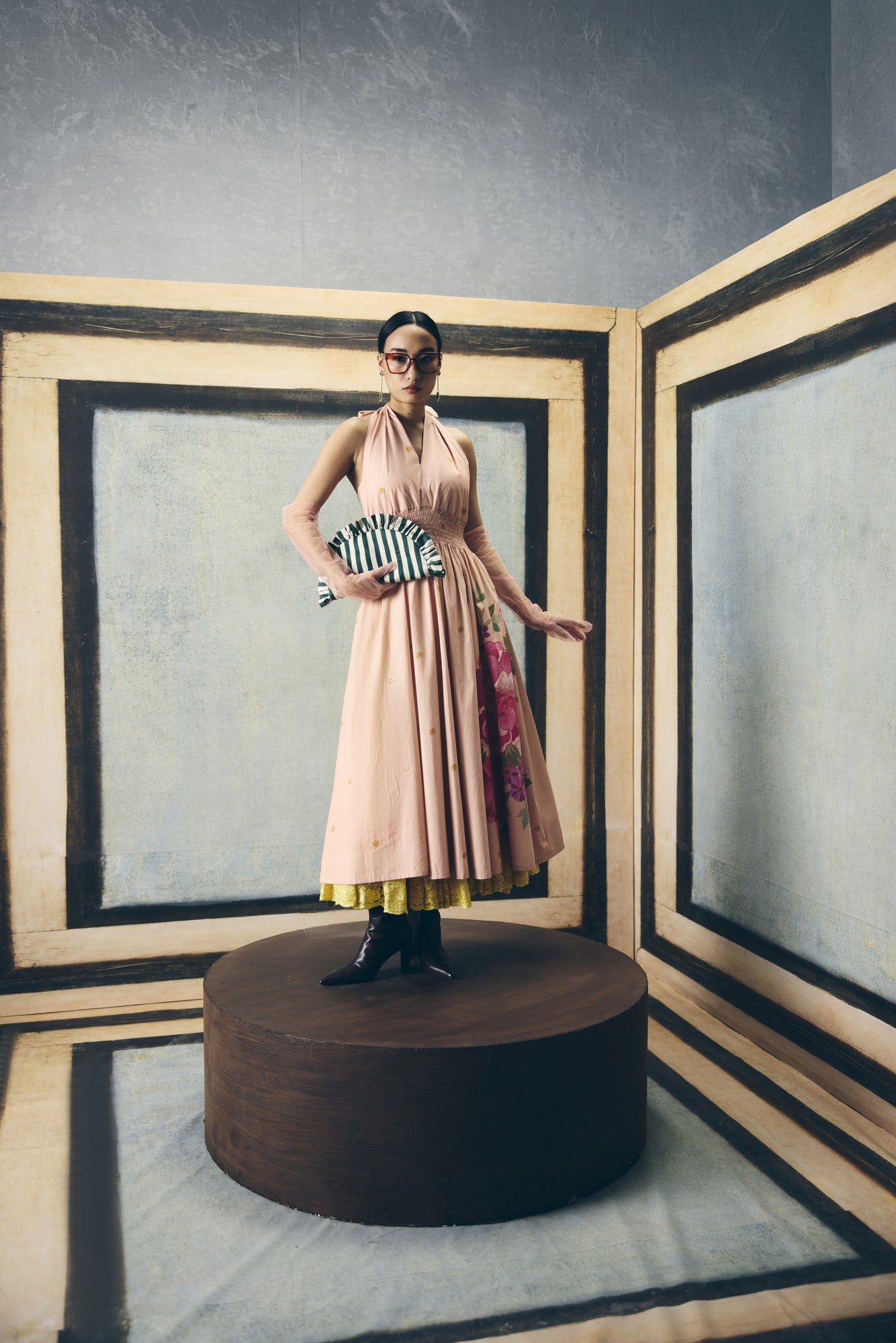 KYOMI DRESS | EC-MD-EPH26-35-Pink