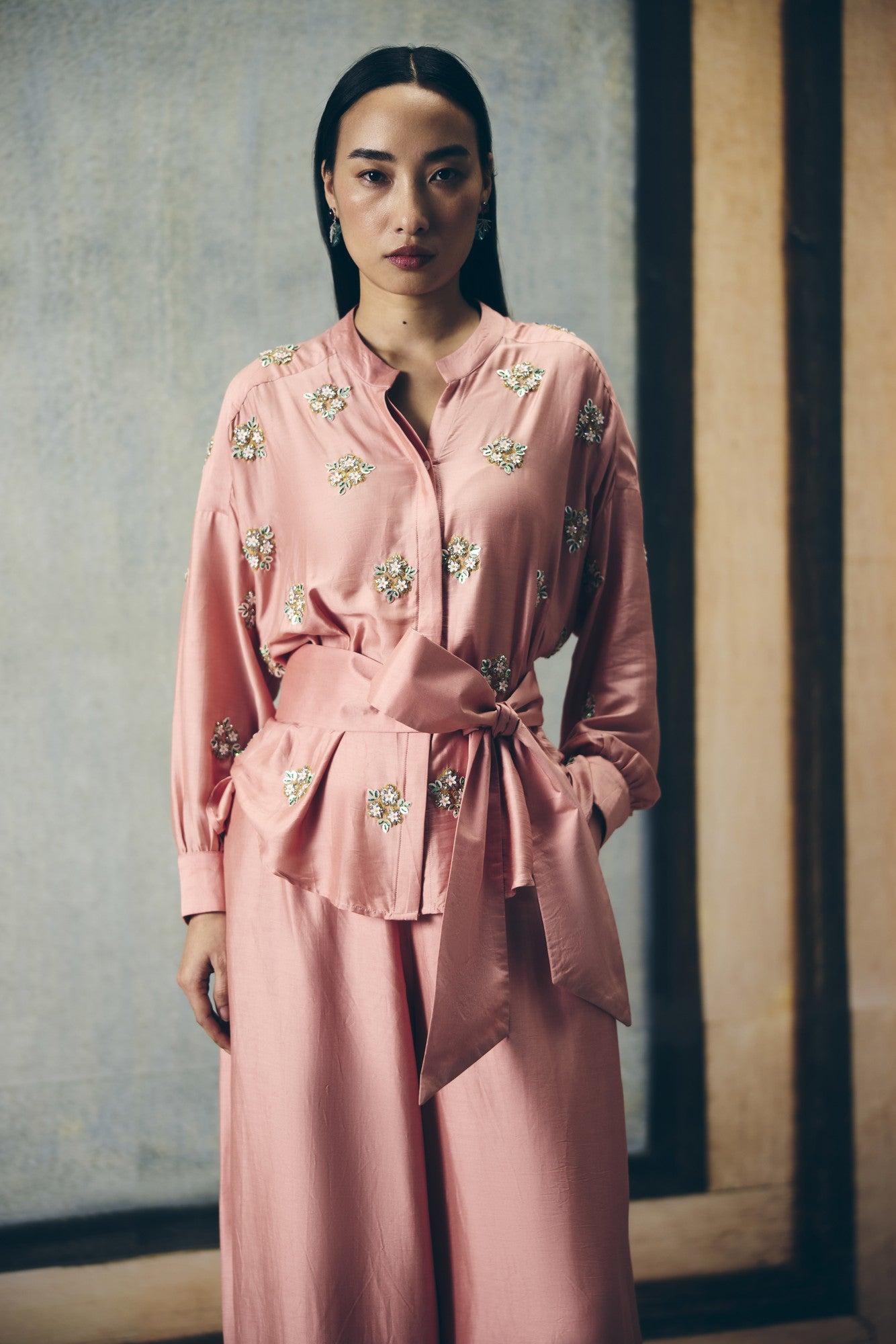 AIMI SHIRT SET | EC-CS-EPH26-01-Mauve