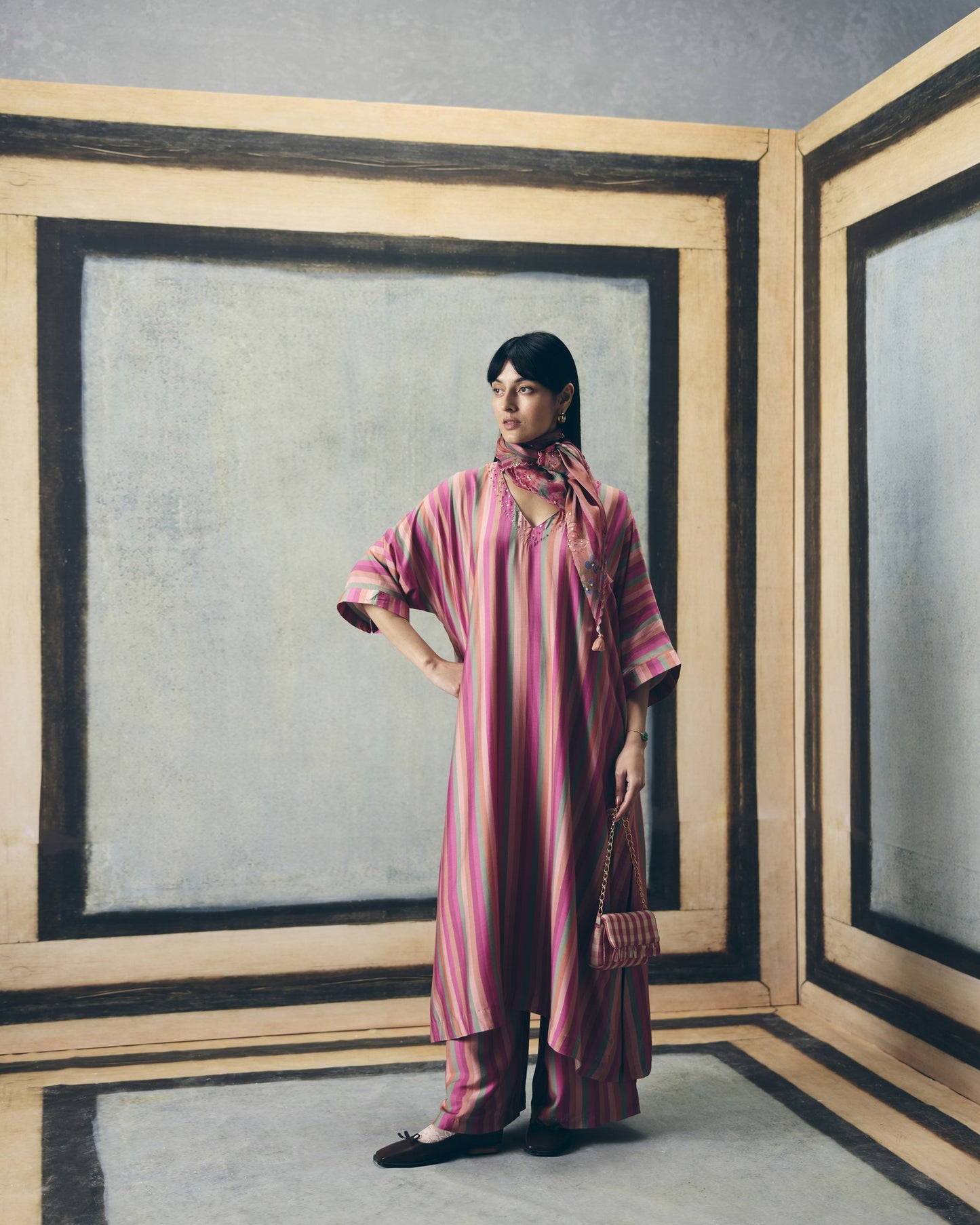 AYAKA KURTA SET | EC-KP-EPH26-40-DustyMulticolour