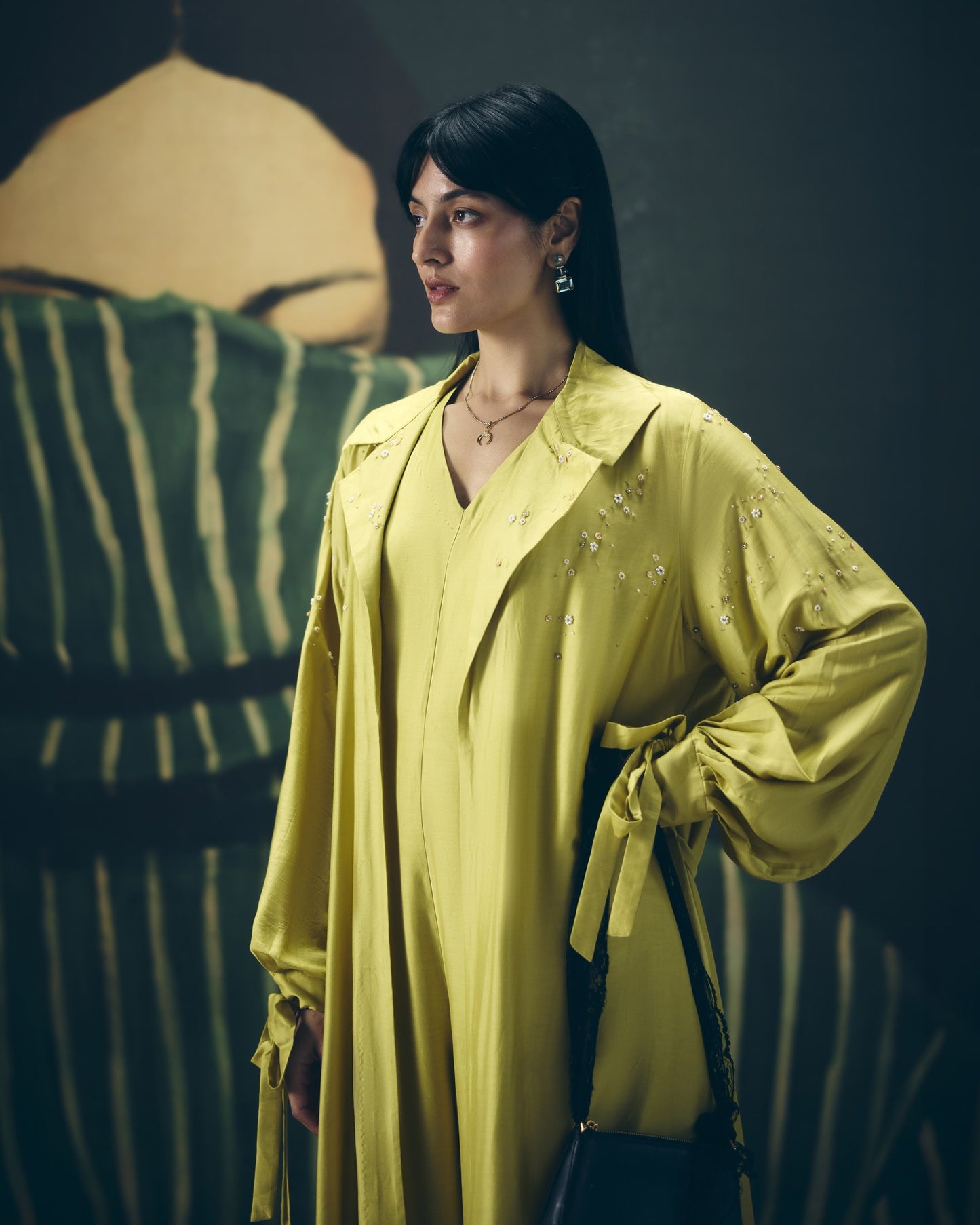 KIRA JUMPSUIT SET | EC-JS-EPH26-33-Yellow