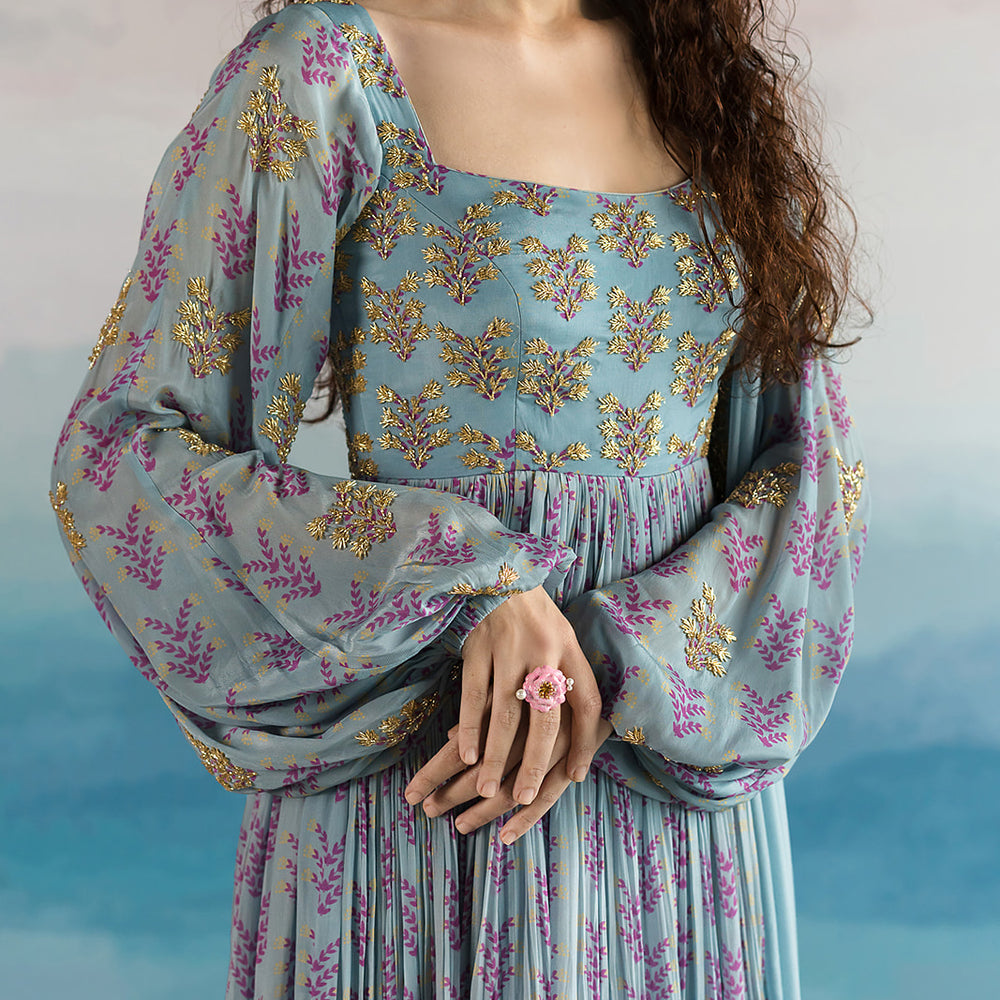 
                      
                        PRINTED ANARKALI WITH DUPATTA
                      
                    