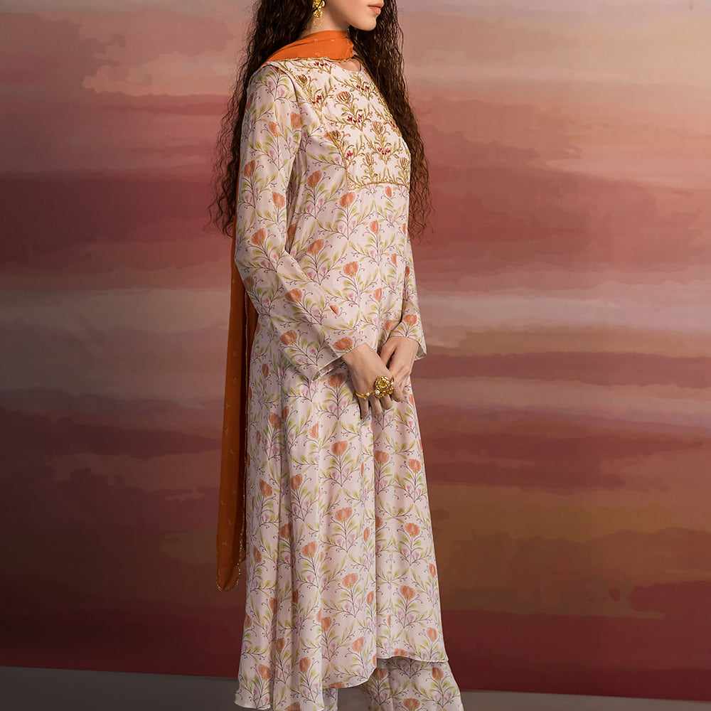 
                      
                        LOTUS PRINT KURTA SALWAR SET
                      
                    