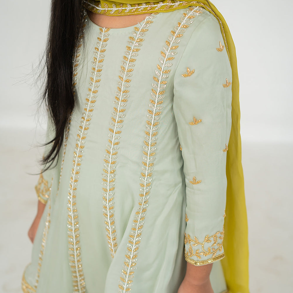 
                      
                        Light Mint Blue Anarkali Set
                      
                    