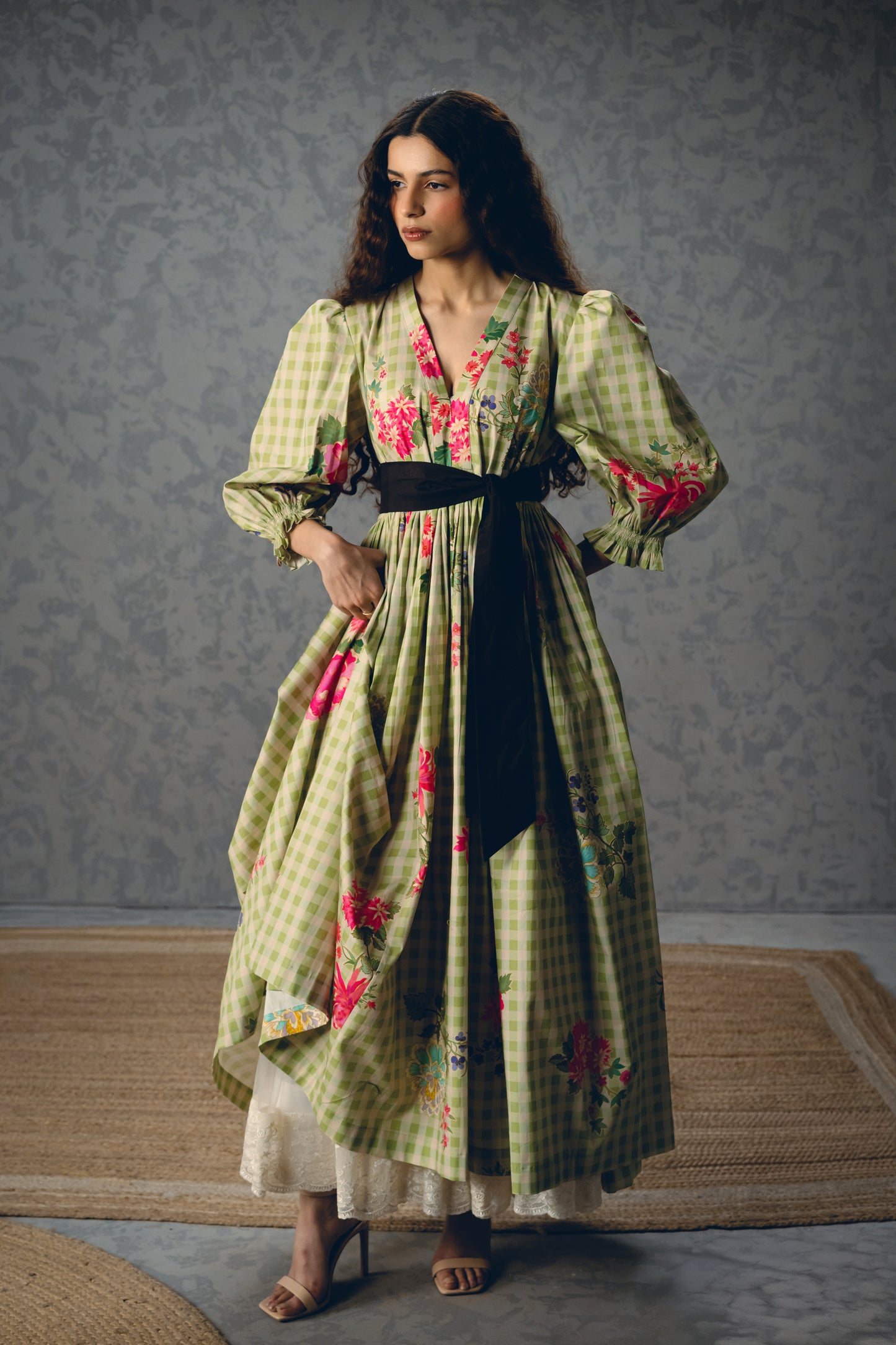 ANNA DRESS | EC-LD-EPH26-65-Green