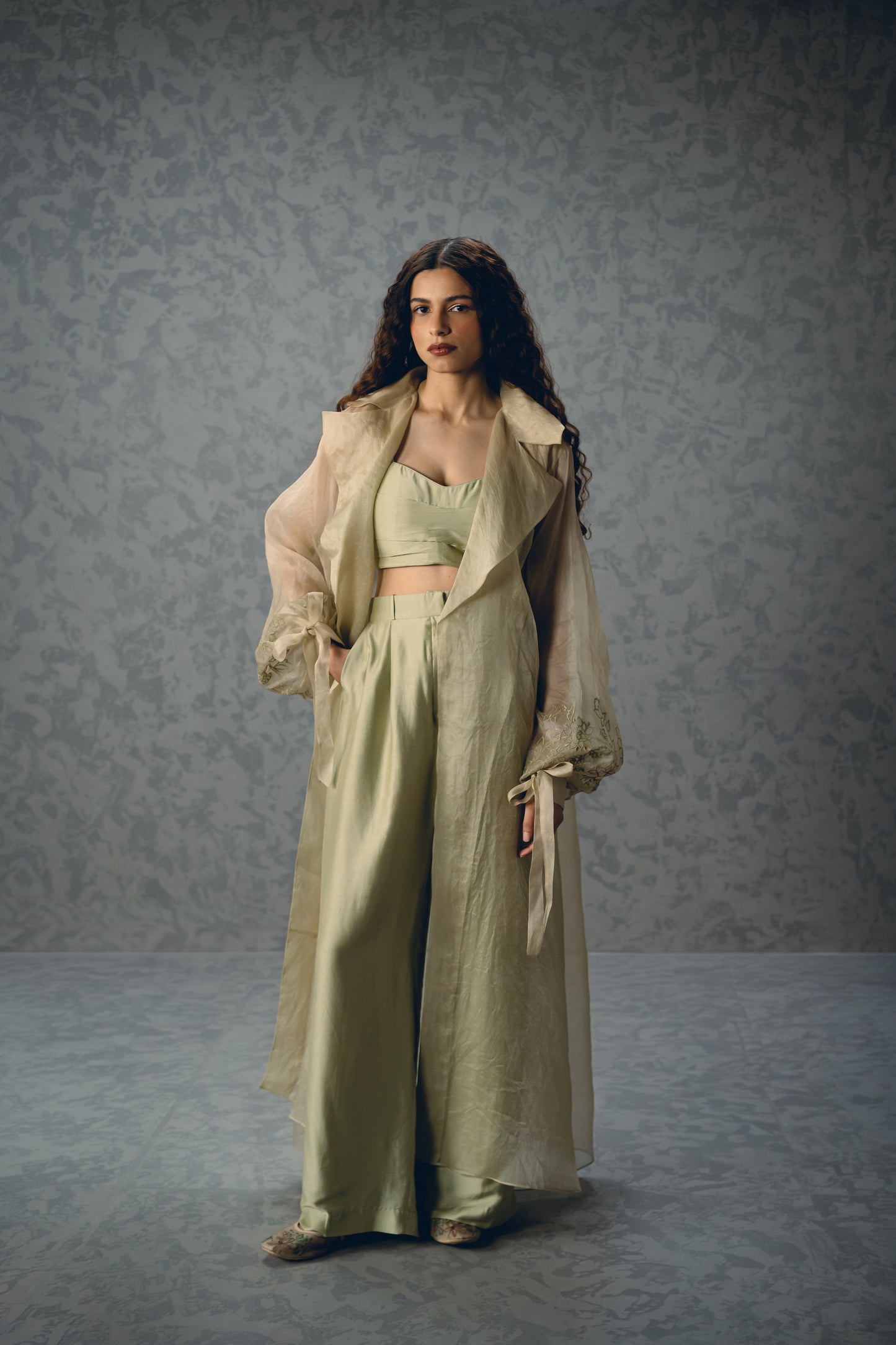 LILI JACKET SET | EC-CS-EPH26-60-SeaGreen
