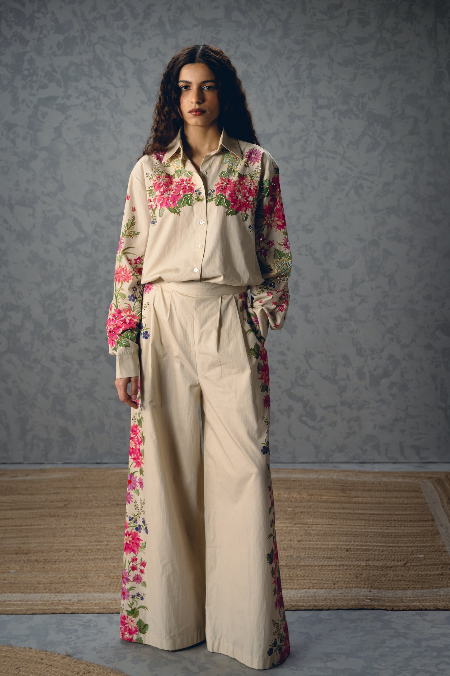 AIRI CO-ORD SET | EC-CS-EPH26-53-Ivory