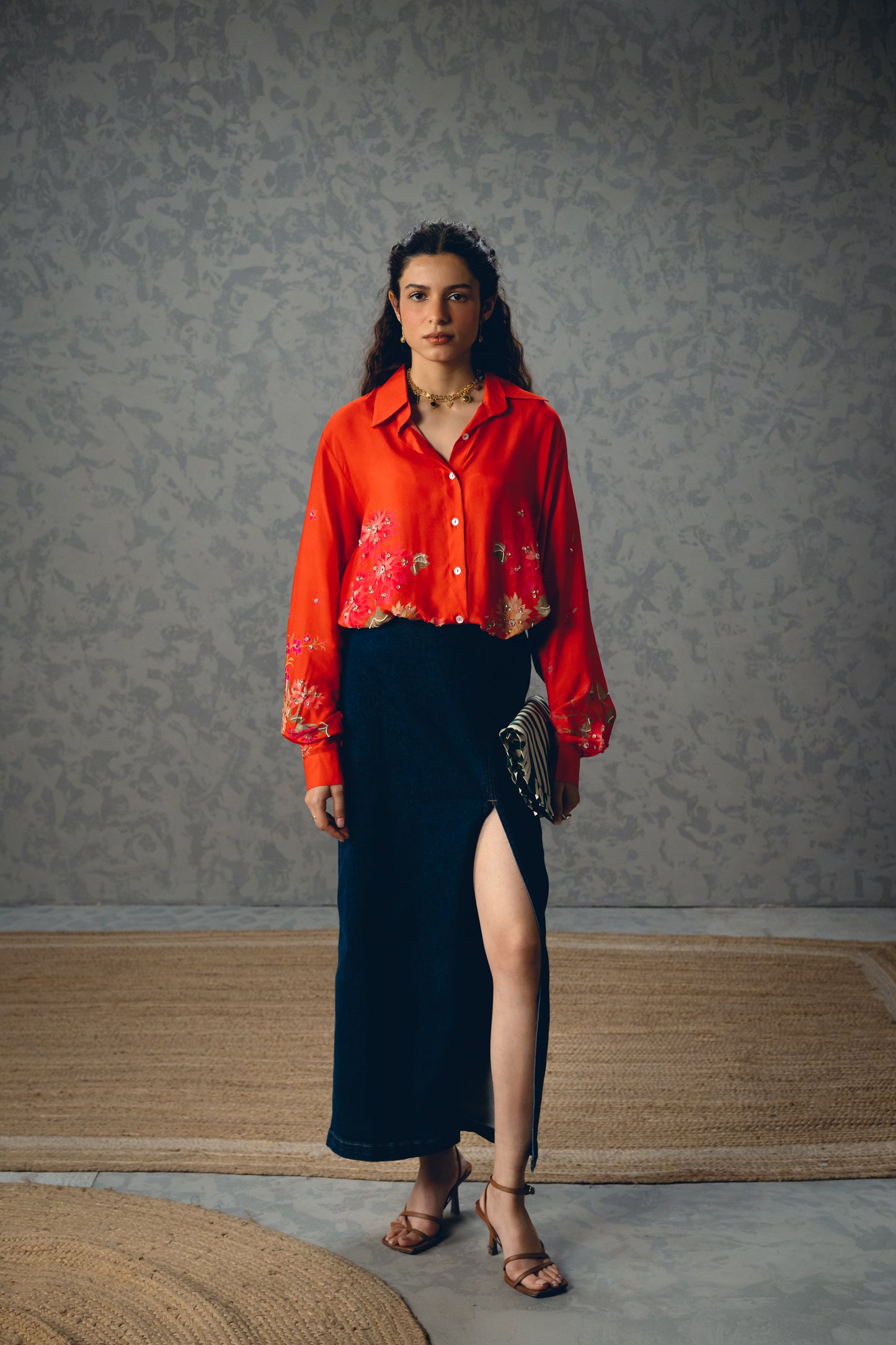 JADE SHIRT | EC-S-EPH26-74-Orange