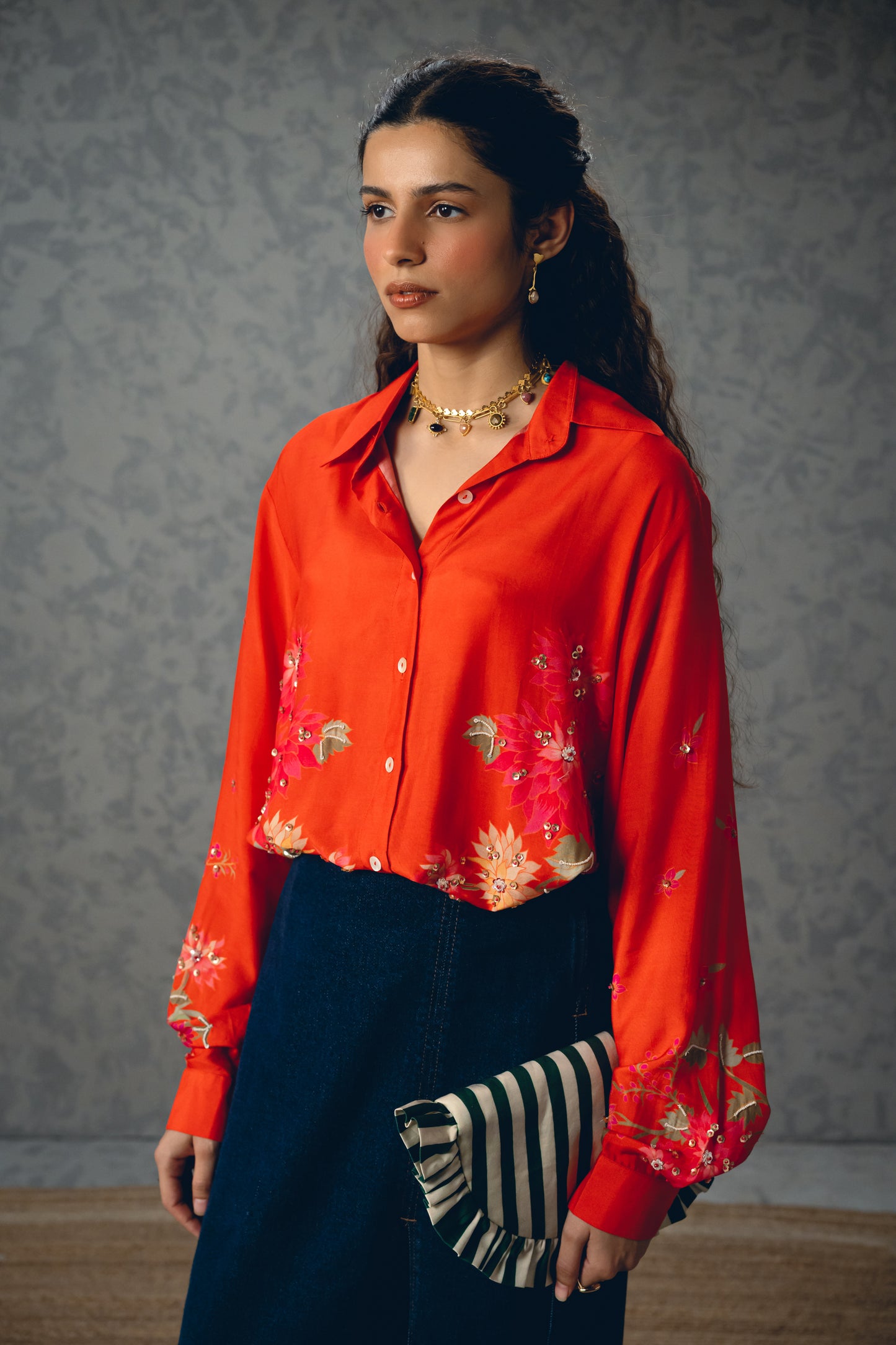 JADE SHIRT | EC-S-EPH26-74-Orange