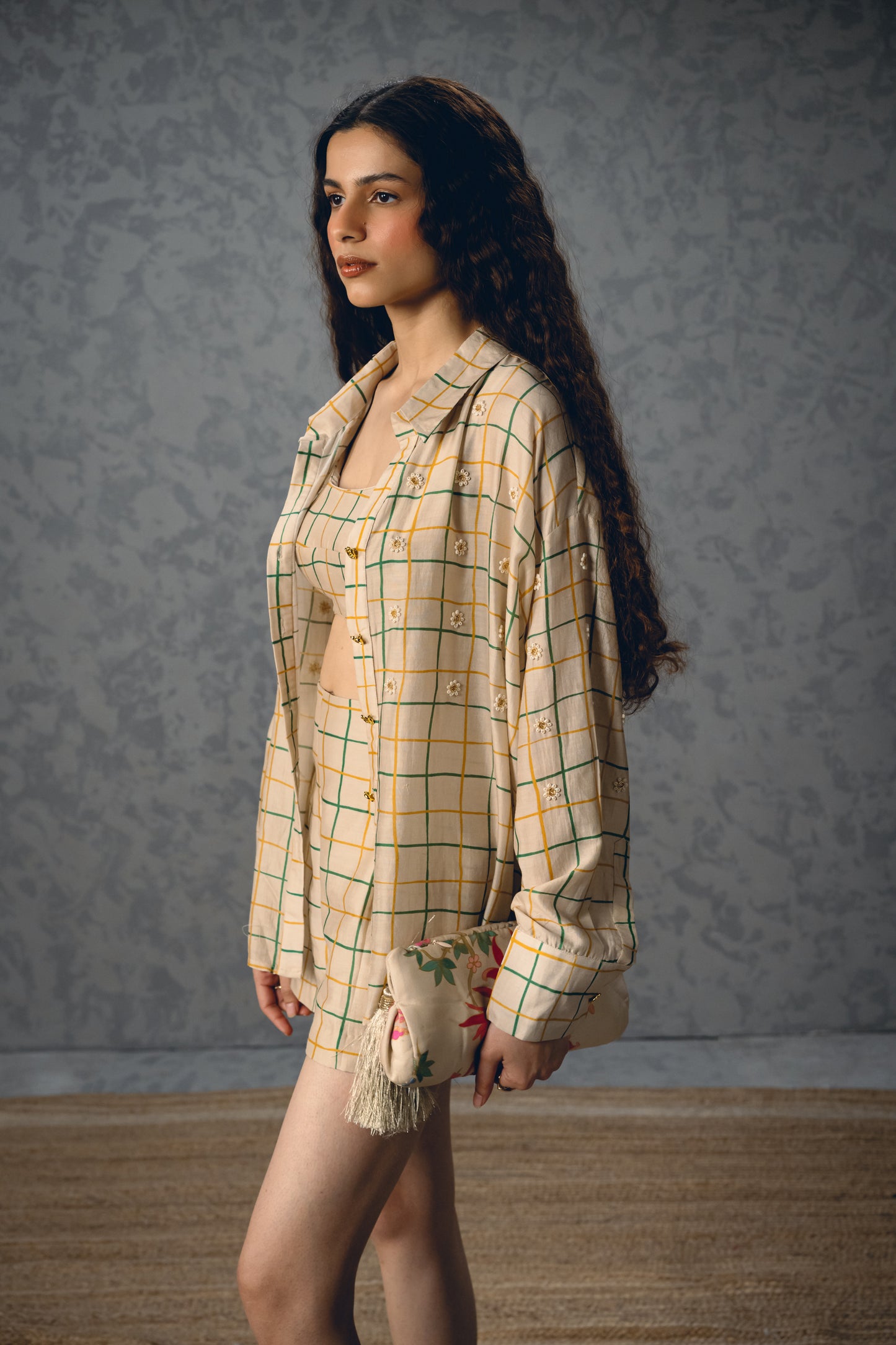 NORI SHIRT SET | EC-CS-EPH26-48-Ivory
