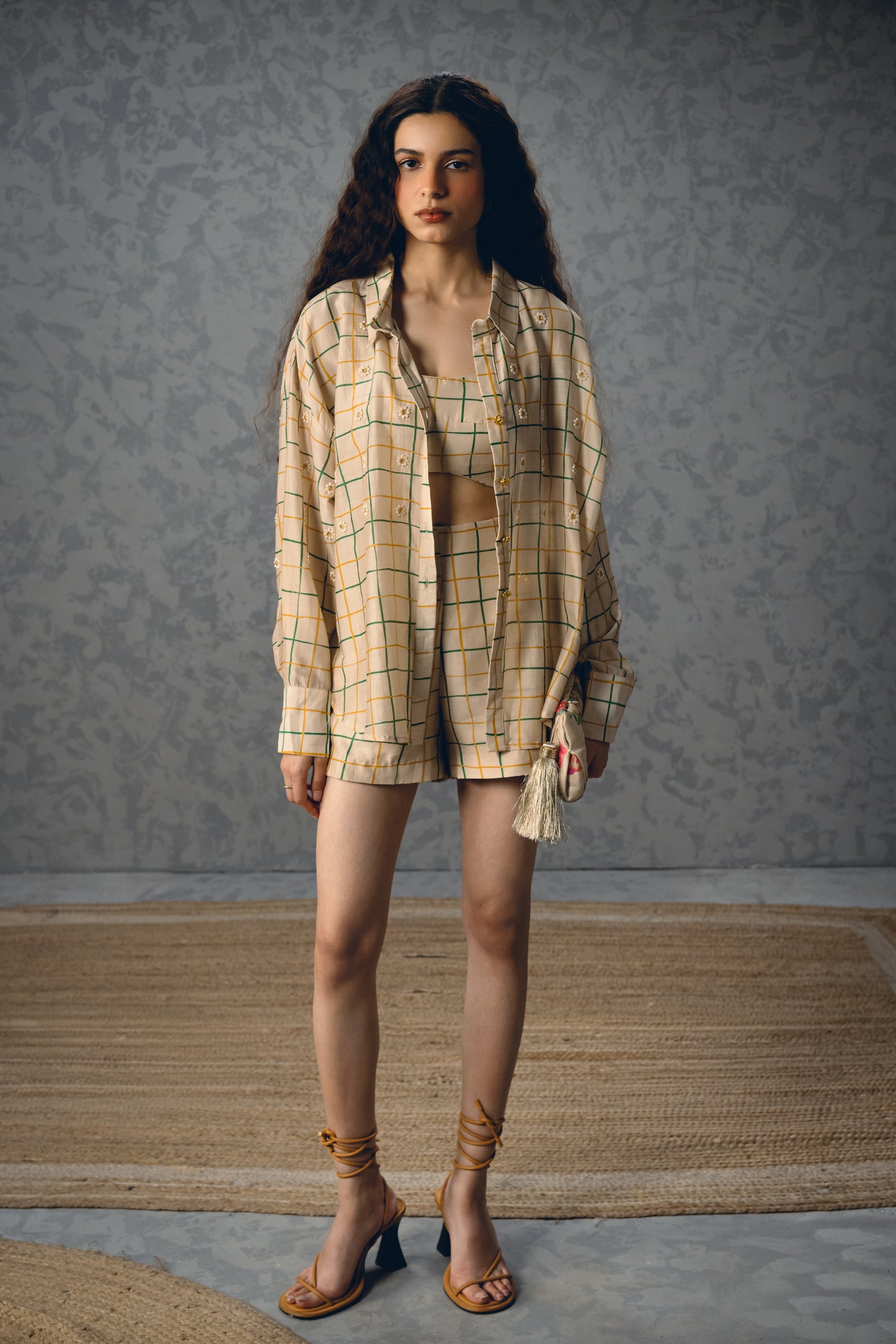 NORI SHIRT SET | EC-CS-EPH26-48-Ivory