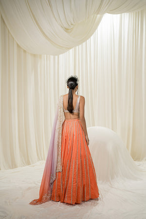 Orange Lehenga