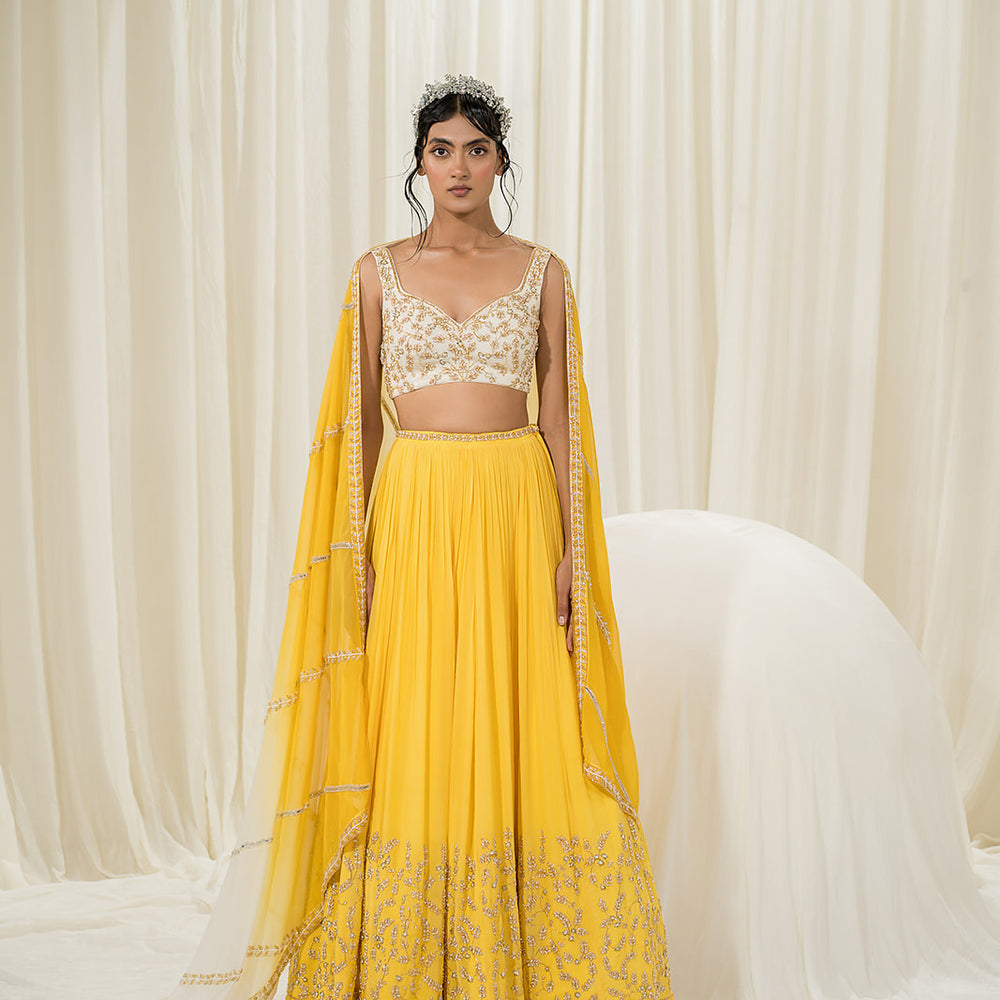
                      
                        Yellow Lehenga
                      
                    