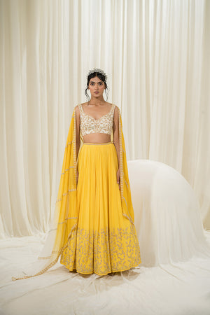 Yellow Lehenga