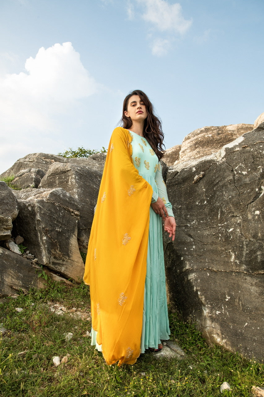 FOLIAGE ANARKALI