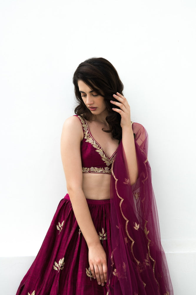 
                      
                        Sanjana Sanghi in Moor Lehenga
                      
                    
