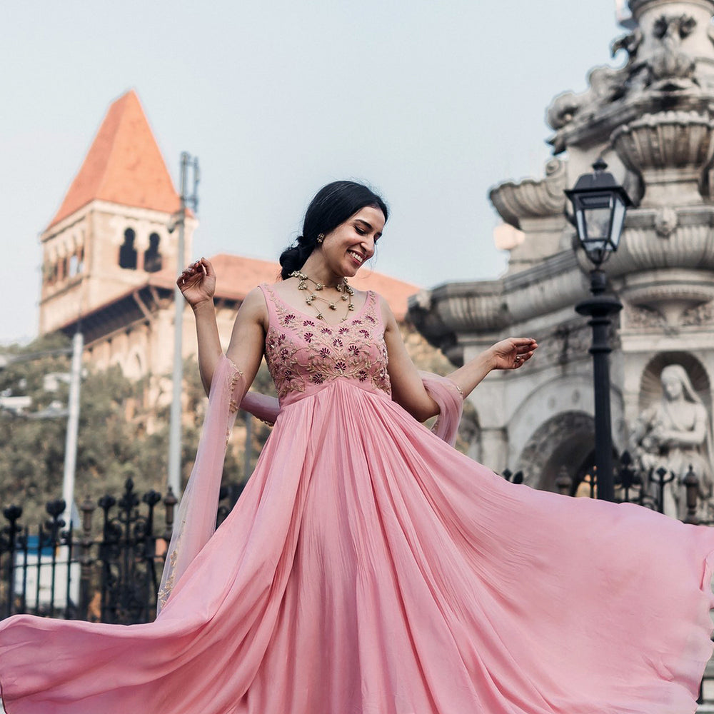 Blush Pink Anarkali