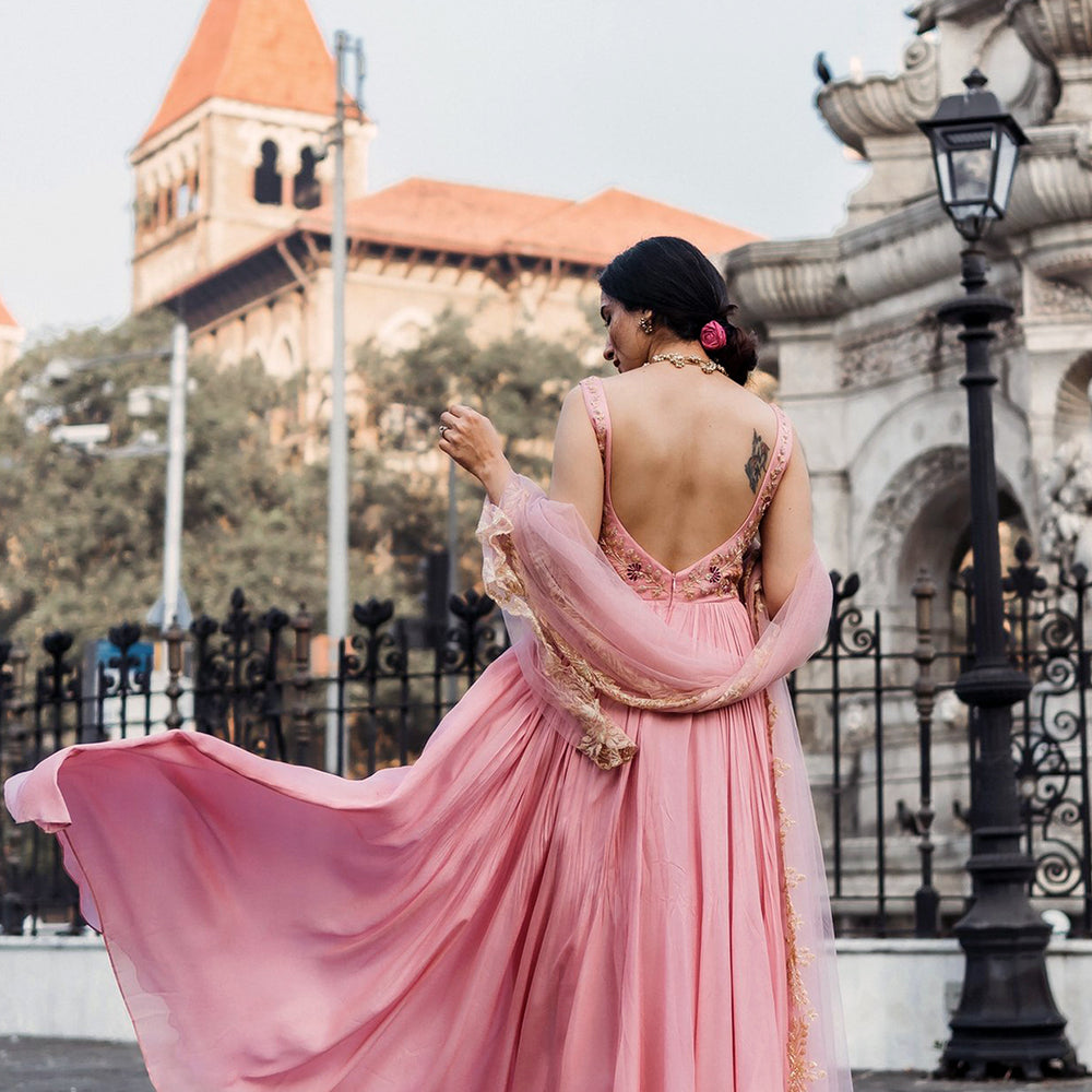 Blush Pink Anarkali