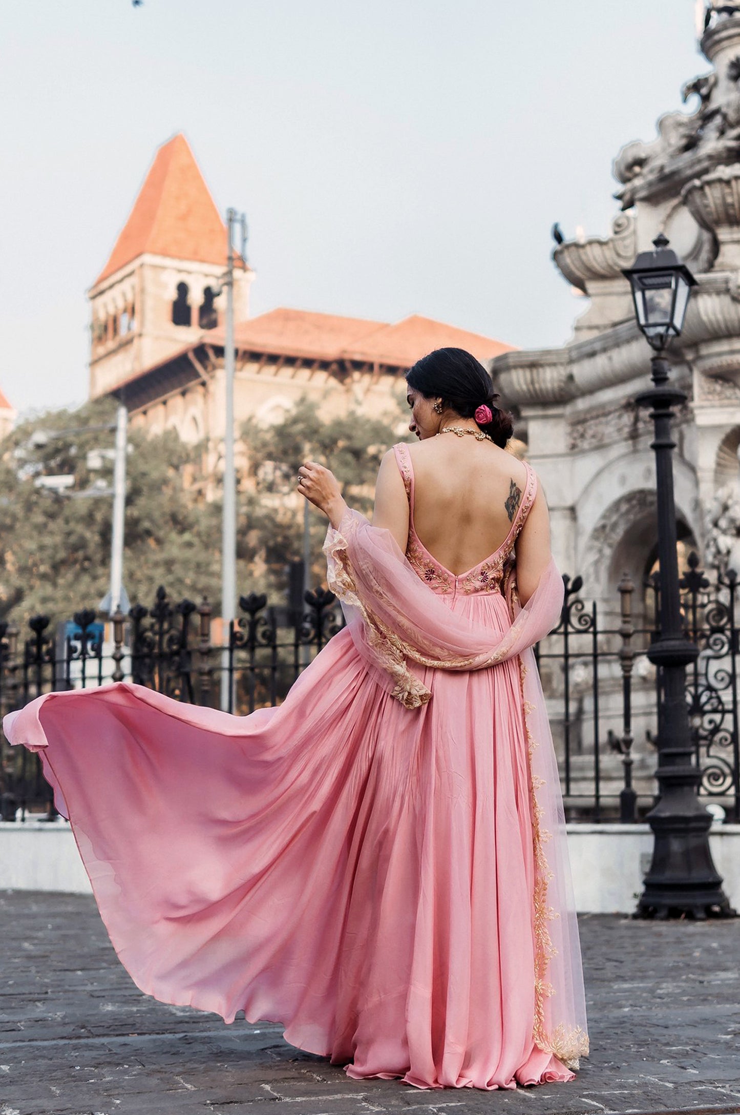 Blush Pink Anarkali