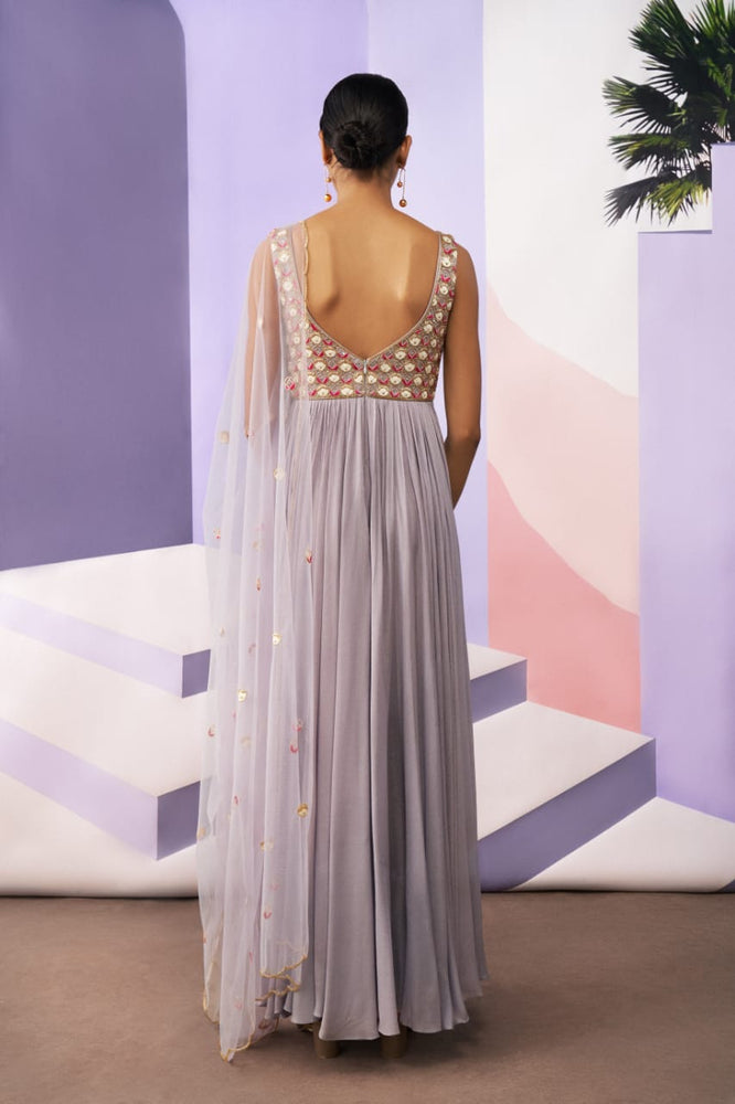 
                      
                        Lilac Anarkali
                      
                    