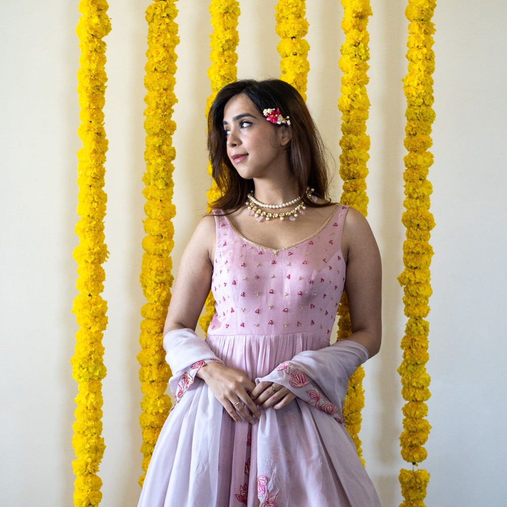 Baby Pink Anarkali
