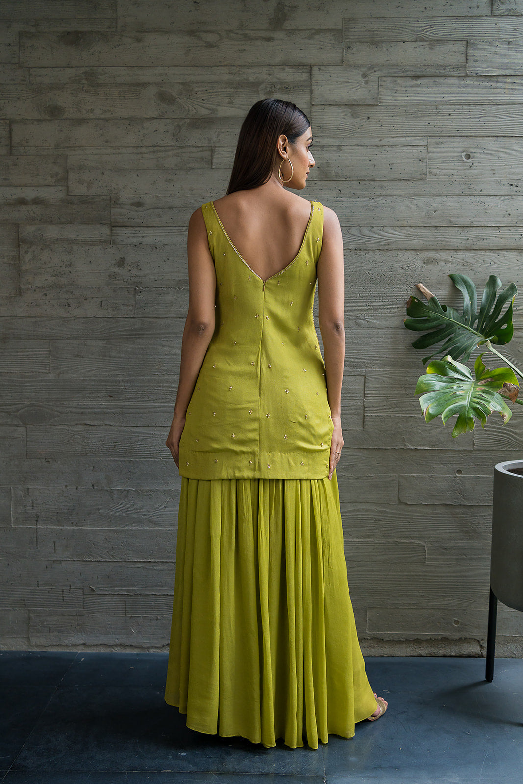 Mehndi Green Co-Ord Set