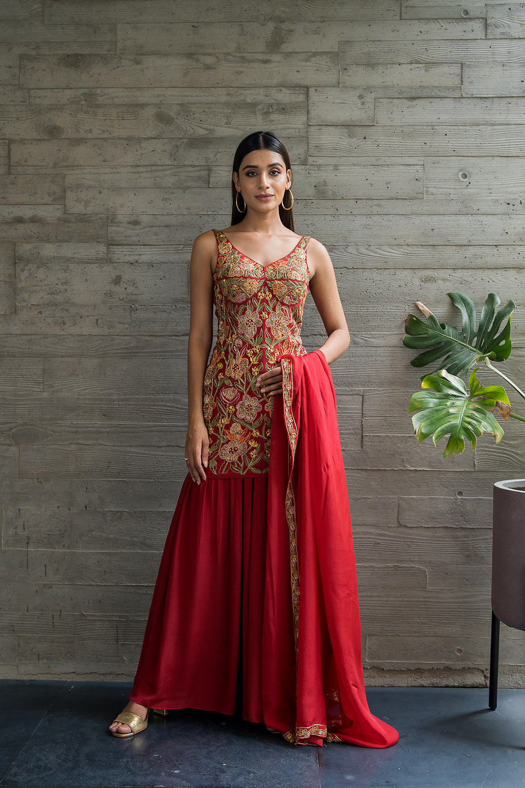 Red Co-Ord Set