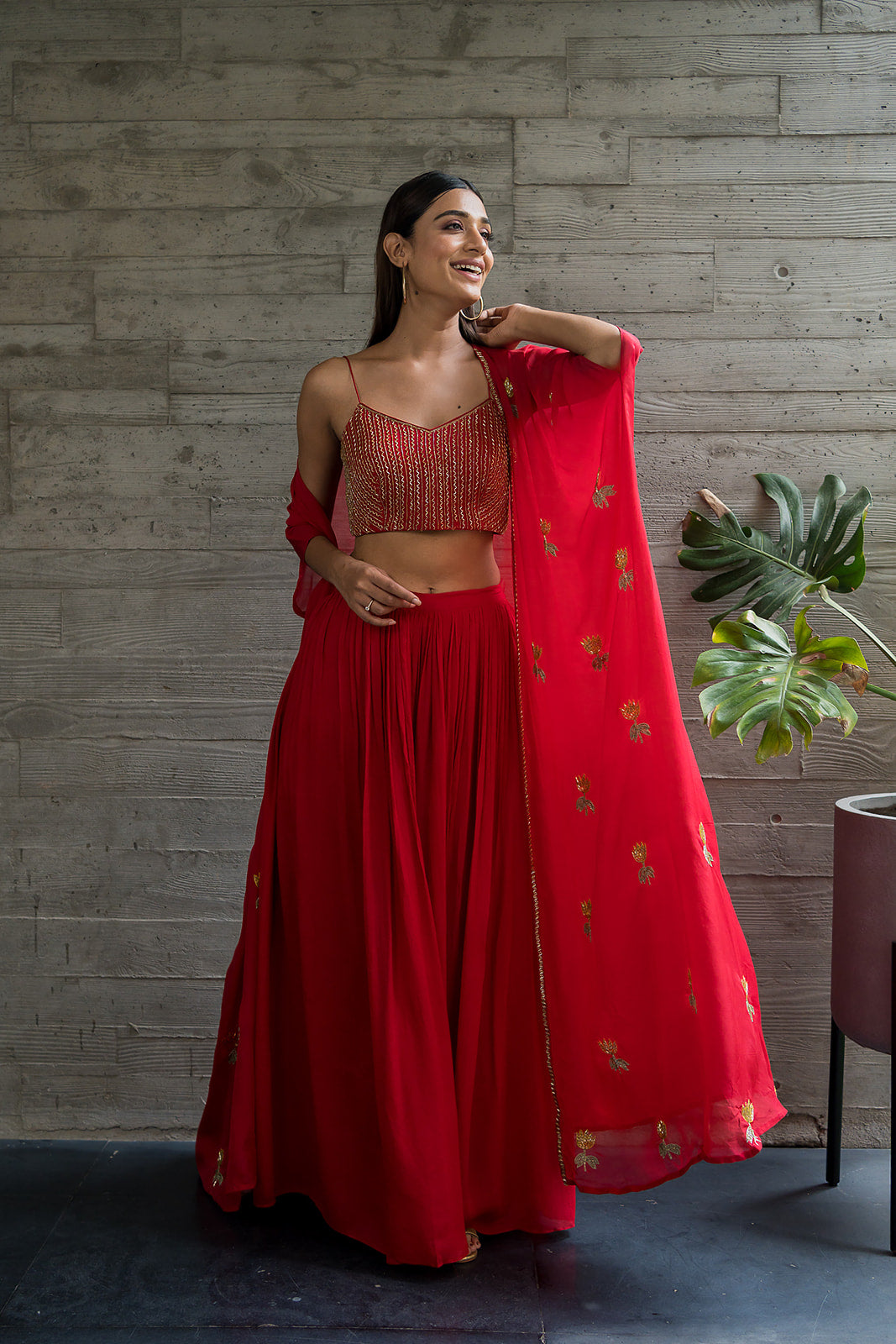Red Co-Ord Set