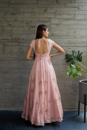 Baby Pink Anarkali