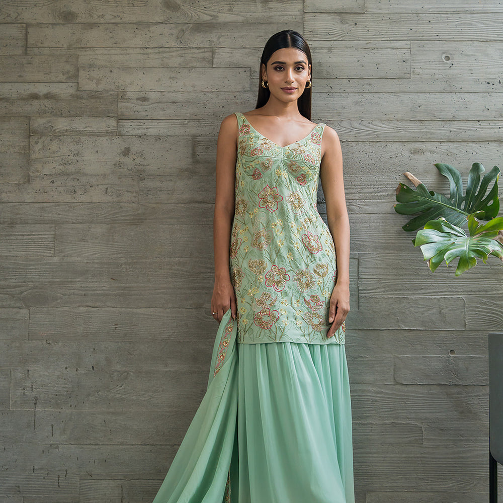 Mint Blue Co-Ord Set