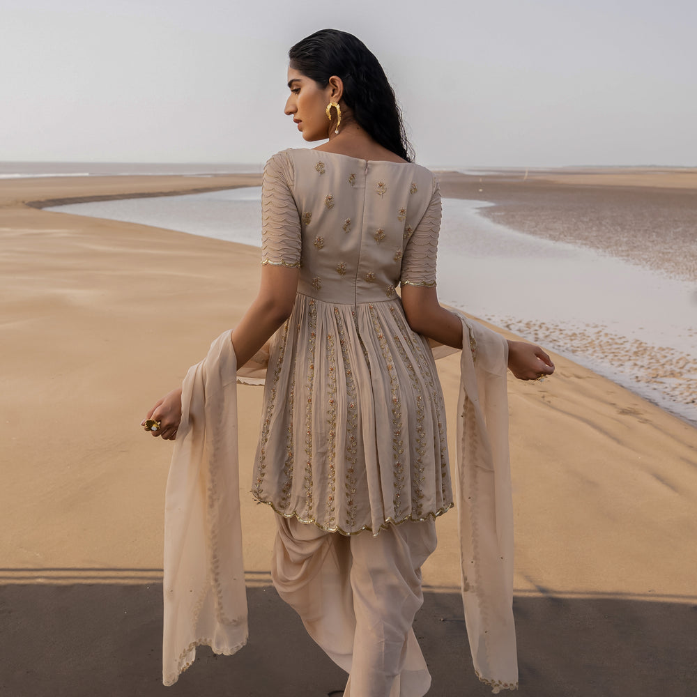 
                      
                        IVORY KURTA DHOTI SET
                      
                    