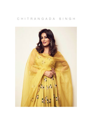 Chitrangda Singh in Magnolia Anarkali
